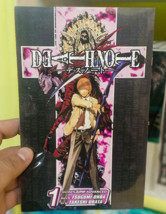 Death Note Vol 1 Manga by Tsugumi Ohba (Original)