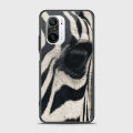 Xiaomi Poco F3 Cover - SkinLee HQ Infinity Glass Case (Soft) - Realistic Zebra - SKINLEE-387-1-1011-711. 