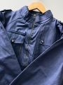 Canvas Fashion Stylish Winter Bomber Jacket For Men. 