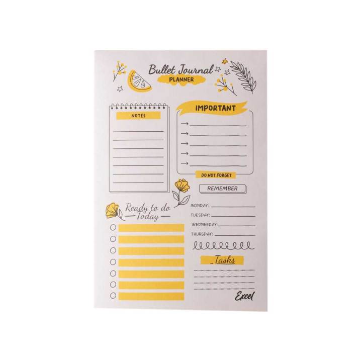 A5 Bullet journal Pad