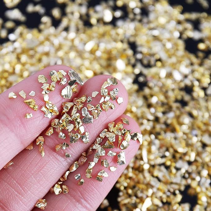 Tiny Glass CRACKS - Broken Glass Stones for Epoxy Resin fillings Art or crushed stones for Resin work