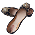 Velvet khussa New Design for girls and women | Black Khussa For Girls |  A3. 