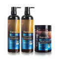 keratin Hair straightening Shampoo Conditioner And Hair Mask treatment pack of 3 Set. 