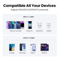 【EU Plug】UGREEN 18W 20W 30W GaN Charger PD Fast Type C Charger USB C PD QC3.0 Quick Charging For Samsung Galaxy S25 S24 Ultra A iPhone 16 15 Max Pro OPPO Reno 12 Find N Xiaomi 15 14 Pro Redmi K70 60 Pro Huawei Mate 70 60 Pura 70 60 nova 13 12 P40 30. 