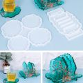 Coaster Resin Mold Kit DIY for Epoxy Resin Casting Coasters Home. 