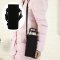 18oZ/36oZ/64oZ Thermos Bottle Cover Portable Double Water Bottle Carrier Soft Silicone Insulated Cup Cover Bag With Strap. 