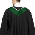 Pakistan Flag Graduation Stole Sash unisex for international student. 