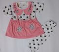 Baby Girl Floral Dress Frock with Pajama, Kids Eid Party Wedding baby. 