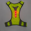 High Visibility Reflective Vest Security Running Vest Cycle Equipment Night Work Tops Chaleco Reflectante Veiligheids Hesje Led. 