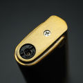 High-End Business Veneer Relief Torch Lighter Regular Inflatable Windproof Point Cigar Pipe Lighter Wholesale. 