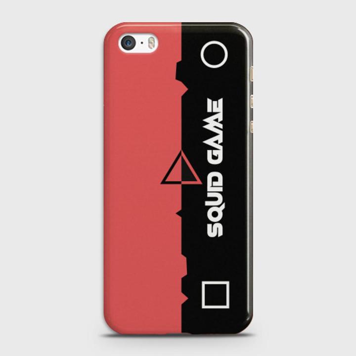 iPhone 5c Cover - SkinLee HQ Hard Case - Squid Game Design1 - SKINLEE-698-1-266-154
