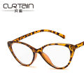 【ETOP】 Fashion cat-eye glasses frame, small and fresh glasses frame, European and American with flat glasses for myopia. 