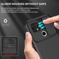 For Samsung Galaxy A34 5G Case Shockproof Armor Phone Case Push Window Slide Camera Lens Bracket Back Cover For Samsung A34 5G Case. 