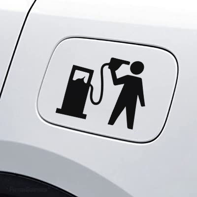 Car-styling Fuel Tank Sticker Car Stickers Funny Vinyl Cool Cars Window Decoration, Car Sticker, Bike Stickers, Car Accesories