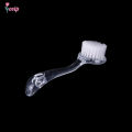 1pc Plastic Non-electric Cleansing Brush Exfoliating Facial Cleanser Brush Face Cleaning Washing Cap Soft Bristle Brush Scrub. 