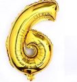 Golden Number Foil balloons, Digit Number Foil balloons Helium balloon Birthday Decoration Party Supplies. 