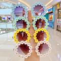 【hot】 2022 Children Flower Sunglasses Daisy Shades Kids Sun Glasses Girls Baby Creative Eyeglasses UV400 Outdoor Protection Eyewear. 