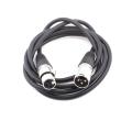 5 METER MICROPHONE EXTENSION CABLE, XLR M TO XLR F. 