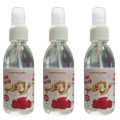 Pack Of 3 Pure Rose Water Best For Skin Glowing & Refreshing The Skin Net Wt:100 ML. 