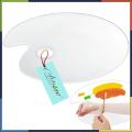 Artisan - Transparent Acrylic Paint Palette  Size 8 x 11 inches Art Paint Tray Palette for Oil Acrylic and Water Color. 