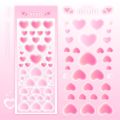 Steve Heart Sticker Atmosphere Love Sticker Photocard Toploader Decoration Material Stickers. 