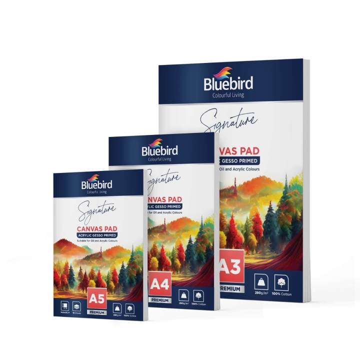 Bluebird Arts Signature Canvas Pad – 280 gm – 10 sheets