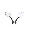 Motorcycle Rear View Side Mirrors - Black. 