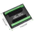 ESP32 Expansion Board GPIO Expansion Board Compatible with ESP32 WiFi Bluetooth Development Board NodeMCU-32S Lua 38Pin GPIO Expansion Board. 