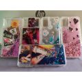 For Samsung A71 Back Cover Water Glitter Shiny Soft Silicon with free pop socket Case for Girls. 