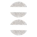 2X for Nissan Bling Car Steering Wheel Logo Decorative Diamond Crystal Shiny Decal Decoration Cover Sticker Ring. 