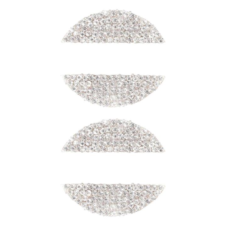 2X for Nissan Bling Car Steering Wheel Logo Decorative Diamond Crystal Shiny Decal Decoration Cover Sticker Ring