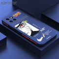 Hontinga for Infinix Smart 6 HD Back Cover New Anime Naruto Side Design Case Square Edge Liquid Silicone Phone Case. 