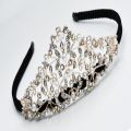 Fancy Crown Rhinestone Hair Accessories British Queen luxury Crown Hair Band. 