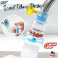 Faucet Extenders Kitchen Faucet Extender 360 Degree Adjustable Water Tap Extension Filter Shower Bathroom Faucet Extender Water Saving Splash-proof Kitchen Accessories  Saving Splash-proof  Kitchen Gadgets Water Filter Accessories. 