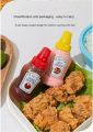(Pack of 2) Mini Ketchup Mustard Squeeze Bottles - 25ml Capacity. 