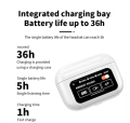 A9 pro Touch Screen ANC Wireless Headset TWS Noise Cancelling Earbud Bluetooth Headphone 5.4 Support APP Long Battery life orignal airpods pro. 