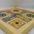 Wooden Ludo High Quality 4 Player Board game 15x15. 