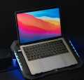 Cooling Pad For 14-17 Inch Laptops | Gaming Notebook | Dual USB Ports | Adjustable Height | RGB Laptop Cooling Pad Stand. 
