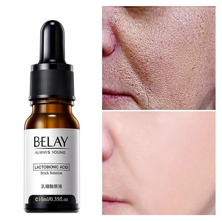 Belay Pore Instant Perfection Serum Lactobionic Acid Solution Face Serum Minimize Pores Oil-Control Whitening Anti-Wrinkle