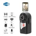 Q7 Camera 1080p High-definition Infrared Night Vision DV Aerial Camera Wireless Wifi Security Protection Camera Emote Monitoring Small Cameras Work With Hdwifi APP. 