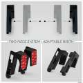 UNIVERSAL WALL MOUNTED IPAD AND ANDROID TABLET STAND  HANGER HOLDER - (By BrainWavz) -- iPad & Tablet Holder / Hanger /Stand. 