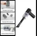 Multifunctional 3 in 1 Portable Vacuum Cleaner Duster Blower Air Pump Wireless Handheld Clean Microscopic Dust From Car, Home, Computer, Laptop, Flower, Mirror, Vehicle Interior Cleaner. 