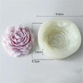 Peony Rose  Candle Molds Resin Silicone Aromatherapy Silicone Candle Mold Handmade Diy Aromatherapy Candle Mold Large Peony Handmade Soap Model Plaster Mold Artificial Flower. 