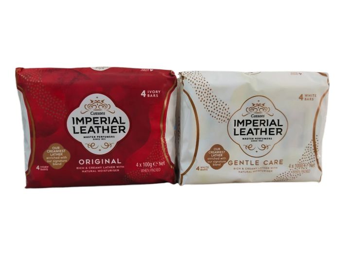 Imperial Leather Original Seife – 4 X 100 G, Britische Importqualität