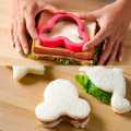 MSR. Sandwiches Cookie Cutter, Sandwich Cutters Cookie Cutters Vegetable Cutters-Cookie Cutter Stamps Mold Decorate Food. 