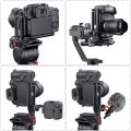 DSLR Camera L Bracket Vertical Horizontal Switching Tripod Quick Release Plate for Canon Nikon Sony Osmo Ronin Zhiyun. 