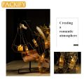 PACKIFY 10 LED Photo Clips String Fairy Lights Battery Operated for Room Decoration. 