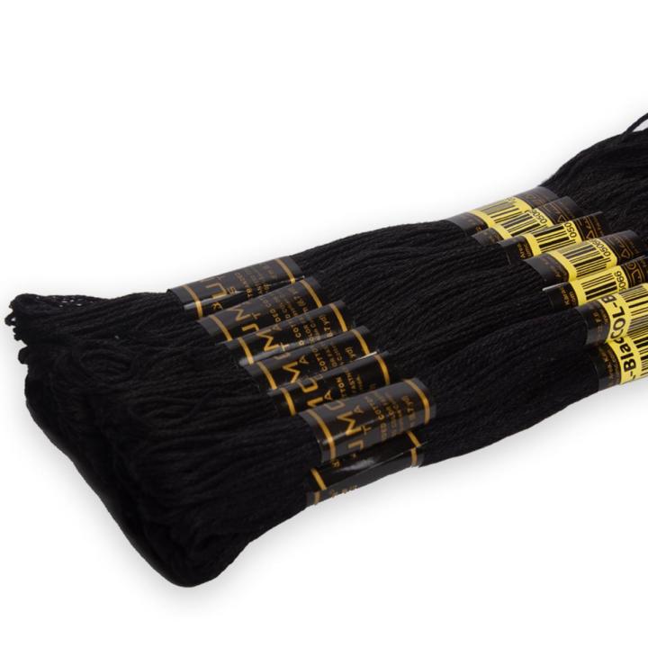 UMC STAG 12 Pieces Premium Embroidery Anchor Thread | 100% Egyptian Cotton Premium Skeins | Cross Stitch Embroidery Floss | Stranded Cotton