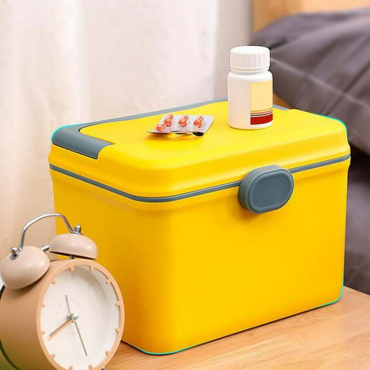 Plastic Medicine/Pills Storage Box/Organizer/First Aid Kit/Medicine Box/first aid box
