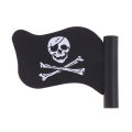Fit Car Antenna Ball Black Jolly Pirate Flag Car Antenna Pen Topper Aerial Ball Decor Auto Exterior Tetuo. 